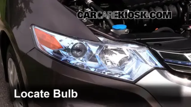2013 Honda Insight LX 1.3L 4 Cyl. Lights Highbeam (replace bulb)